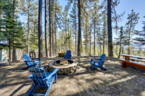 Secluded Garden Valley Cabin with Deck and Views!